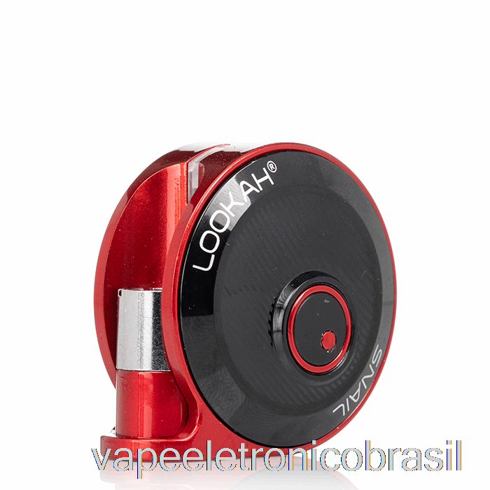 Vape Eletrônico Lookah Caracol 2.0 Vaporizador Vermelho